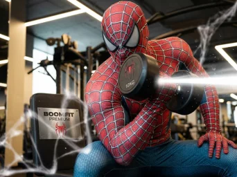 Человек-паук зарядил новый день суперсилой в тренажёрке BOOMFIT Краснодар Человек-паук зарядил новый день суперсилой в тренажёрке BOOMFIT Краснодар