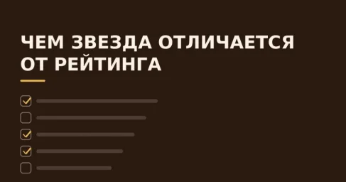 Как звезды гида помогают ориентироваться, а не ловят в ловушку мифов о качестве Как звезды гида помогают ориентироваться, а не ловят в ловушку мифов о качестве